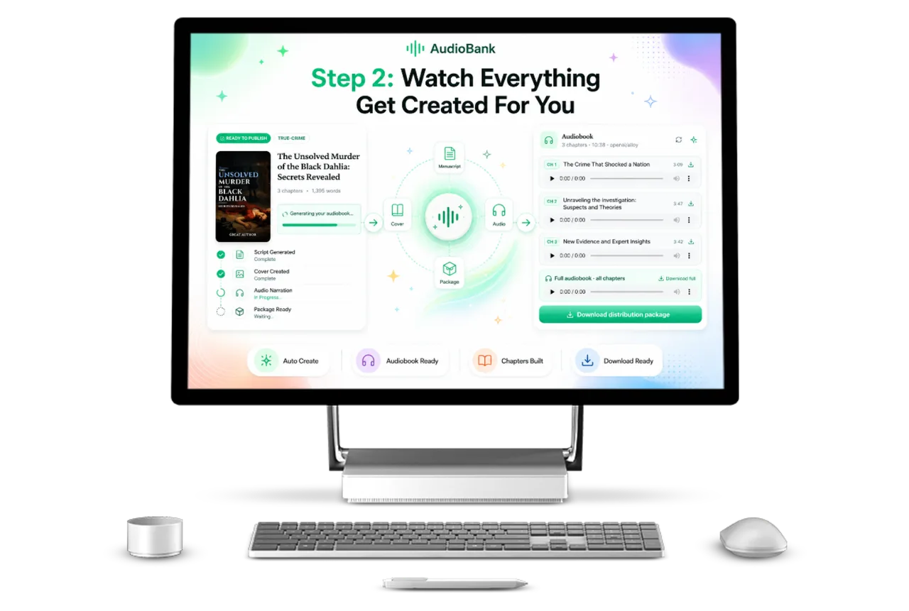 Watch Everything Get Created For You
