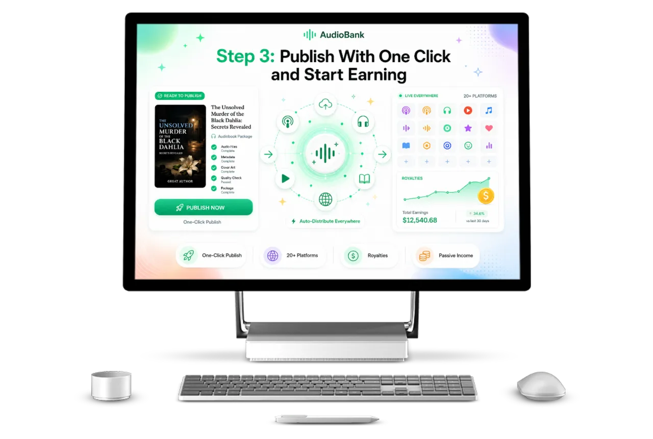 Publish With One Click and Start Earning