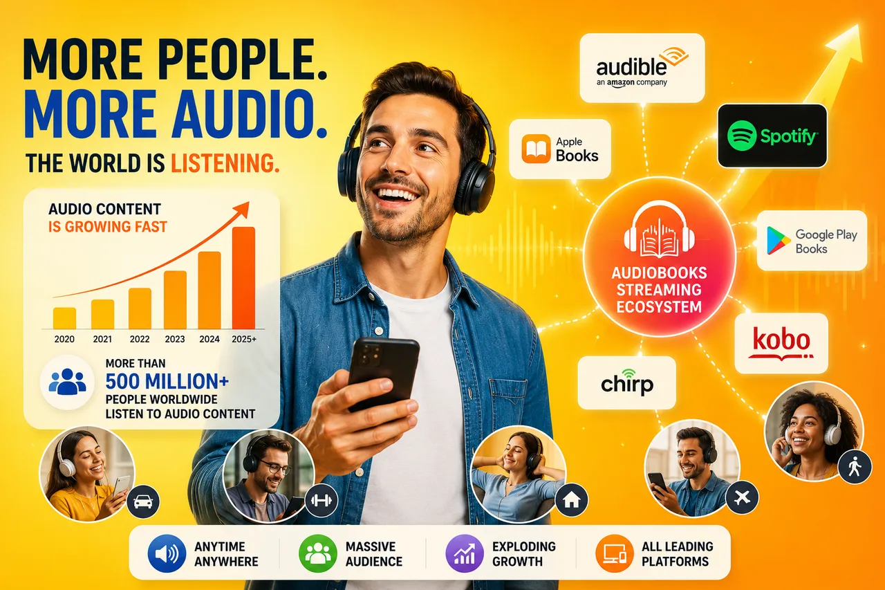 The $20+ billion audiobook boom