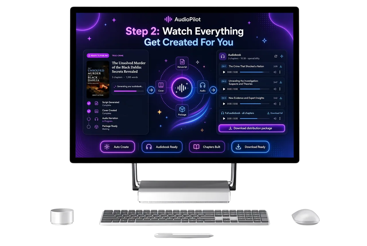 Watch Everything Get Created For You