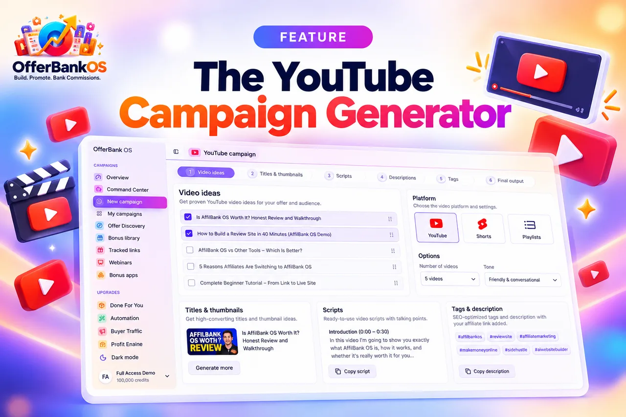 The YouTube Campaign Generator