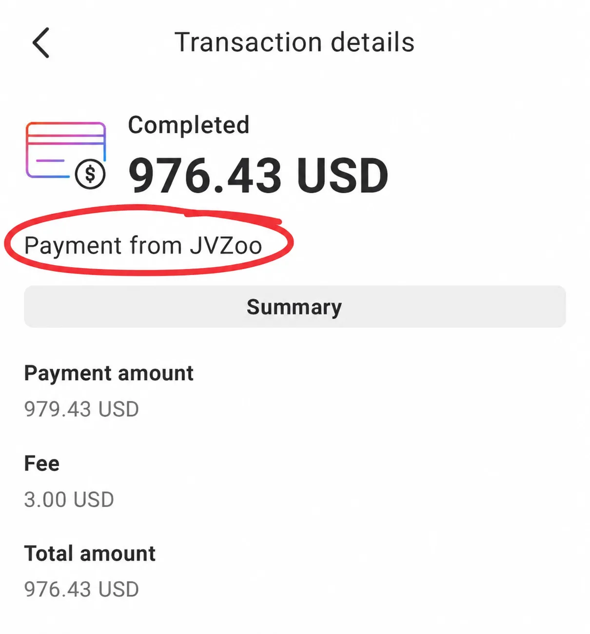 Real affiliate earnings
