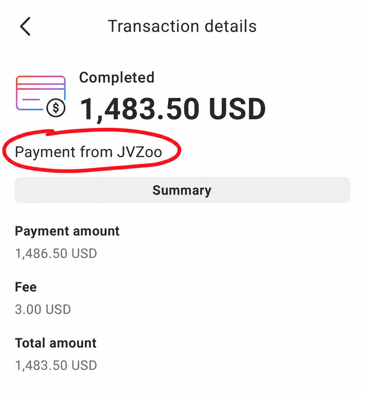 Real affiliate earnings